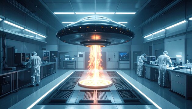 Scientists Discover Alien Technology in Secret Underground Laboratory.