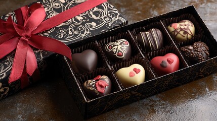 Valentine's Day chocolates, Valentine's Day gift boxes