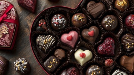 Valentine's Day chocolates, Valentine's Day gift boxes