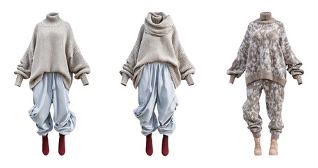 Cozy Soft Outfit for Reading and Literature Enthusiasts in Relaxed Style