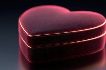 Captivating Heart-Shaped Box: A Romantic Symbol of Love and Affection Perfect for Gifts and Special Occasions