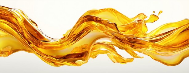 Liquid Flowing Art: A dynamic display of a flowing liquid substance, elegantly captured with swirling forms and graceful curves.