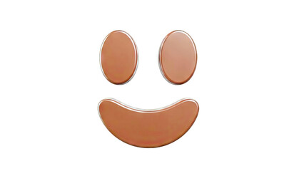 Chocolate Smiley Face Icon