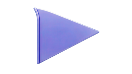 Blue Play Button Icon