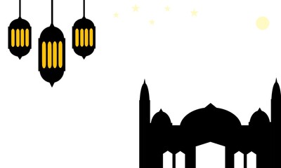 vector illustration of a mosque