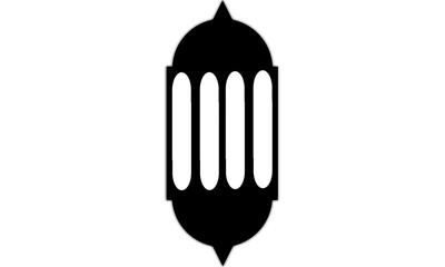 black and white lamp Lantern 