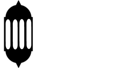 black lamp Decorative lanterns