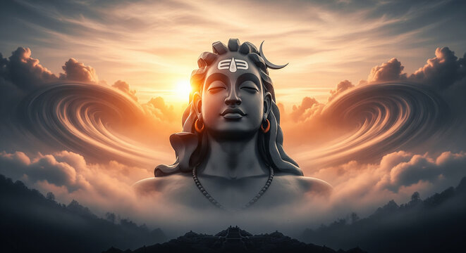 Lord Shiva in a Dhyana Mudra
