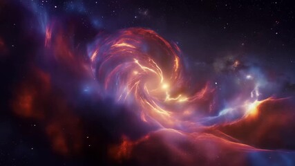 Exploration of a swirling cosmic phenomenon in a distant galaxy captures the hearts of astronomers worldwide