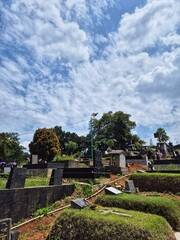 Photo from Pondok Benda public cemetery, Pamulang. Indonesia