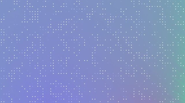 Patterned blue gradient background with white dots. Suitable for backgrounds, digital art, and graphic design projects needing a soft, stylish touch.