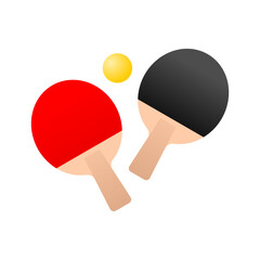 Table tennis sport icon icon vector design