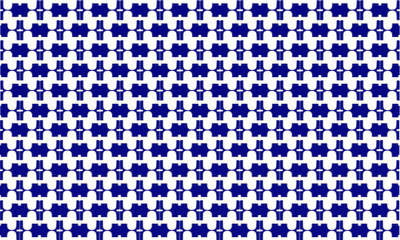 vector white arrow space, rocket on a blue block square background as alternative horizontal strip pattern design for fabric printing or wallpaper or background