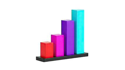 Colorful 3D Bar Graph