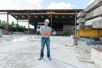 Fototapeta premium a portrait of an engineer