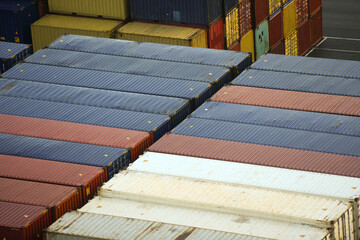 Naples Industrial and Cruise Port in Italy