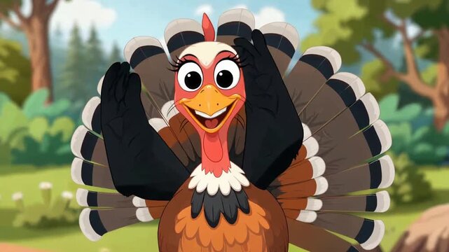 turkey vulture on a white background