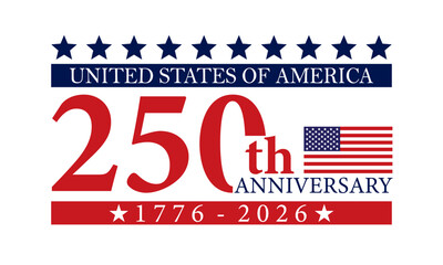 250th anniversary USA Background Logo © MH