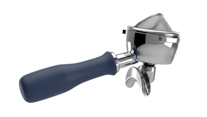 Espresso Portafilter with Blue Handle