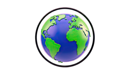 Stylized Globe Model