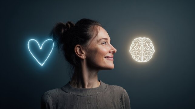 Emotional Intelligence Harmony Between Heart And Brain Mindset