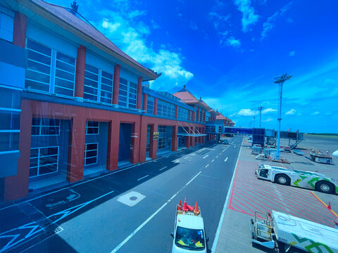 outside View of Bali Airport, Indonesia 2023 Mat.18