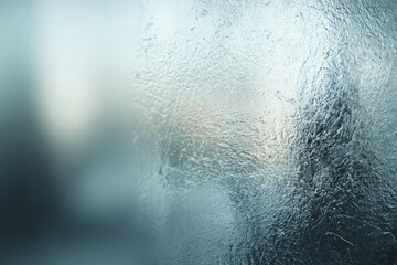 Soft glow frosted glass surface as calm background for product layouts