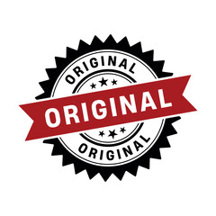 Obraz premium Original Stamp, Original Grunge Round Sign