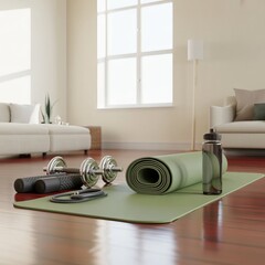 Home Fitness Equipment for New Year Health Resolution