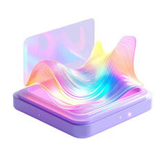 Abstract digital representation of data flow and processing