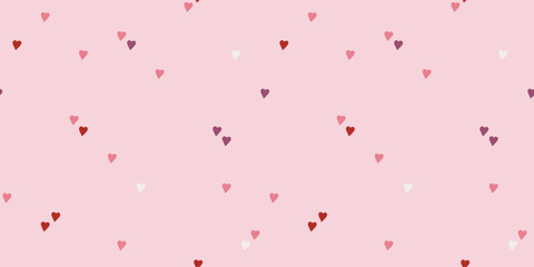 Seamless abstract pattern background - versatile modern banners and surface design. Background with small hearts