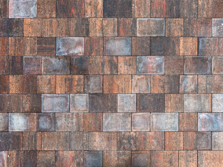 Rustic paving stone texture.