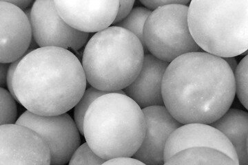Abstract Monochrome Close-up of Spherical Objects for Modern Art Design