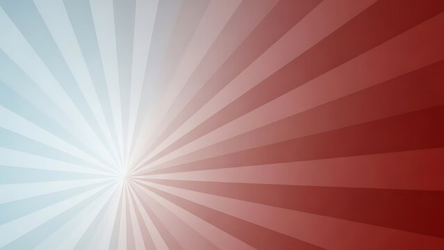 Sunburst Background Red and Blue Gradient Rays - Powered by Adobe