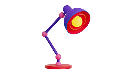 Cartoon Desk Lamp with Bright Yellow Light