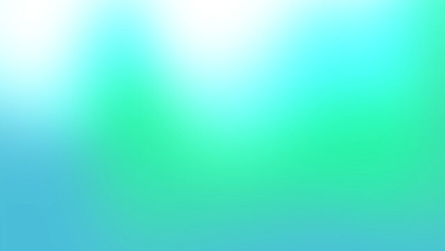 Relaxing Blue Green Winter Gradient Background