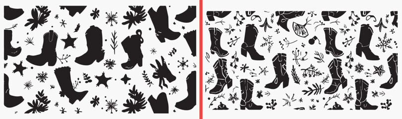 cowboy boot illustration, western fashion drawing, country boot artwork, rodeo cowboy design, hand drawn western clipart, leather boot illustration, stock cowboy artwork

