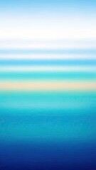 Obraz premium Light to Dark Blue Gradient Horizontal Stripes With Multicolored Transition Abstract Background