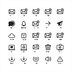 set of vector icons