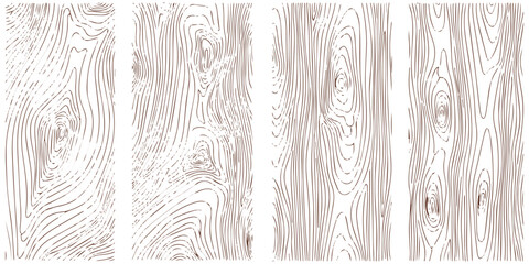 Fototapeta premium Detailed abstract patterns of tiny dots and elongated vertical strokes creating a natural wood grain effect