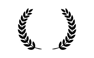 Obraz premium Laurel Wreath Icon – Heavy Award Laurel Emblem -laurel wreath vector