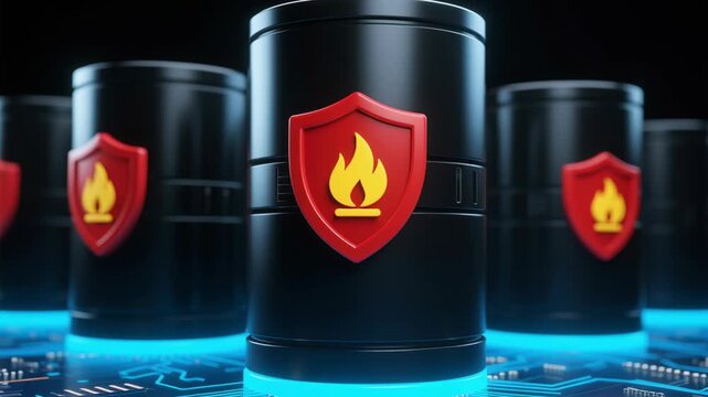 Cyber protection firewall shield computer server network security privacy business advanced technology prevent warfare threats internet information systems data integrity digital environments safety