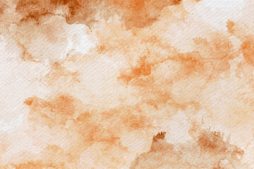 Orange watercolor texture with expressive natural paint blooms. Great for autumn designs branding stationery prints and creative digital use.