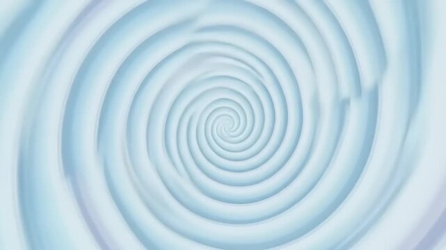 Aerial View of a Swirling Blue Water Pattern