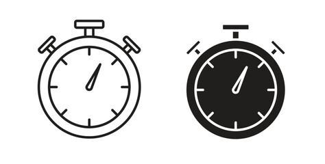 Fototapeta premium Stopwatch icon