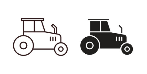 27 Tractor icon © Chummi