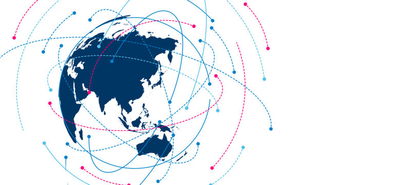 mondo, pianeta, satelliti, comunicazione, telecomunicazioni, informatica, network, condivisione dati	
