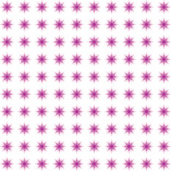 Islamic star pattern with pink and purple stars on white background for decorative designs