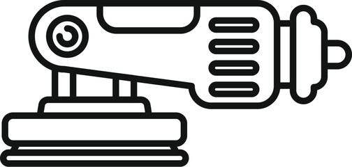 Orbital sander illustrating a power tool used in various carpentry and renovation projects