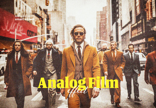 Analog Film Photo Effect